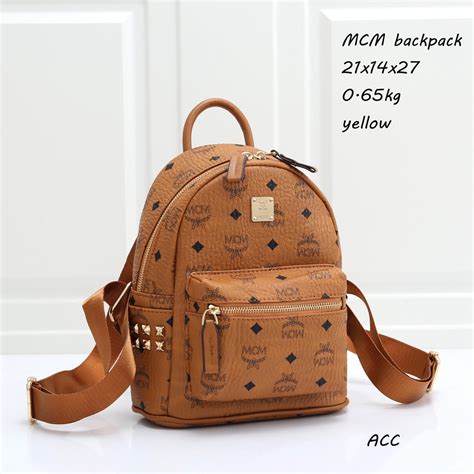 large mcm backpack replica